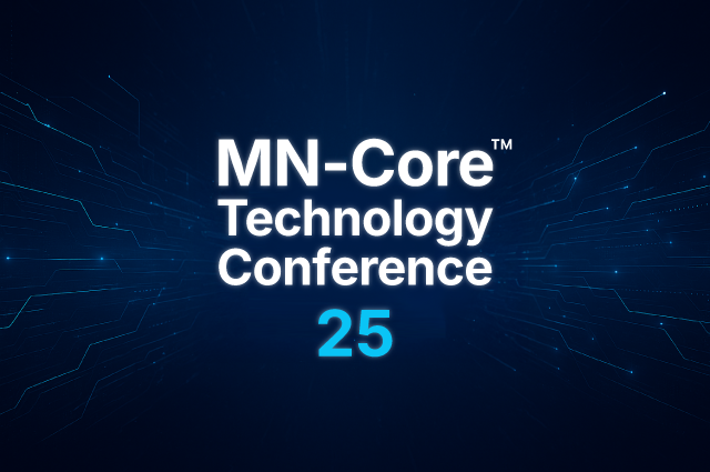 MN-Core Technology Conference 25を開催しました。